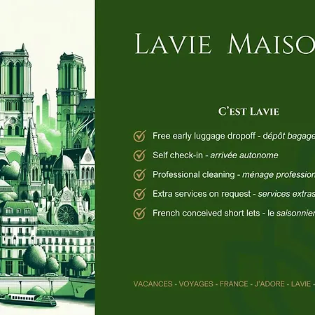 Lavie Maison Little Flat Le Marais Paris Exterior foto